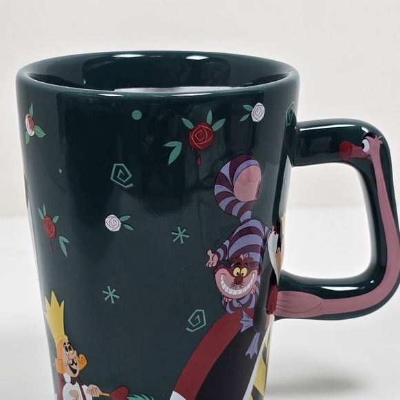 Disney Store Alice in Wonderland Queen Cheshire Character Mug Nwt - Picture 8 of 9